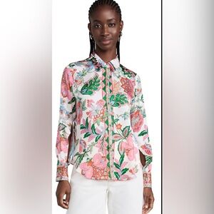 Misa Los Angeles Celine Top Size S NEW Floral Print